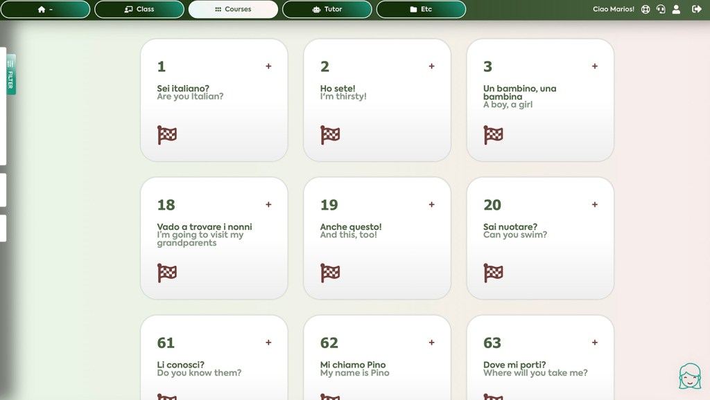 courses