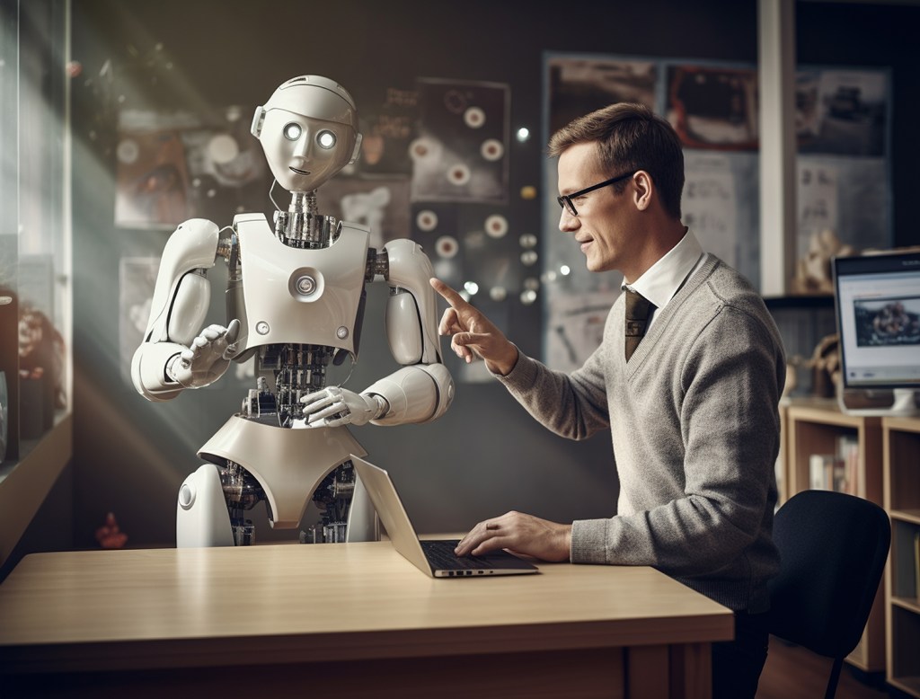 ordinary-human-job-performed-by-anthropomorphic-robot